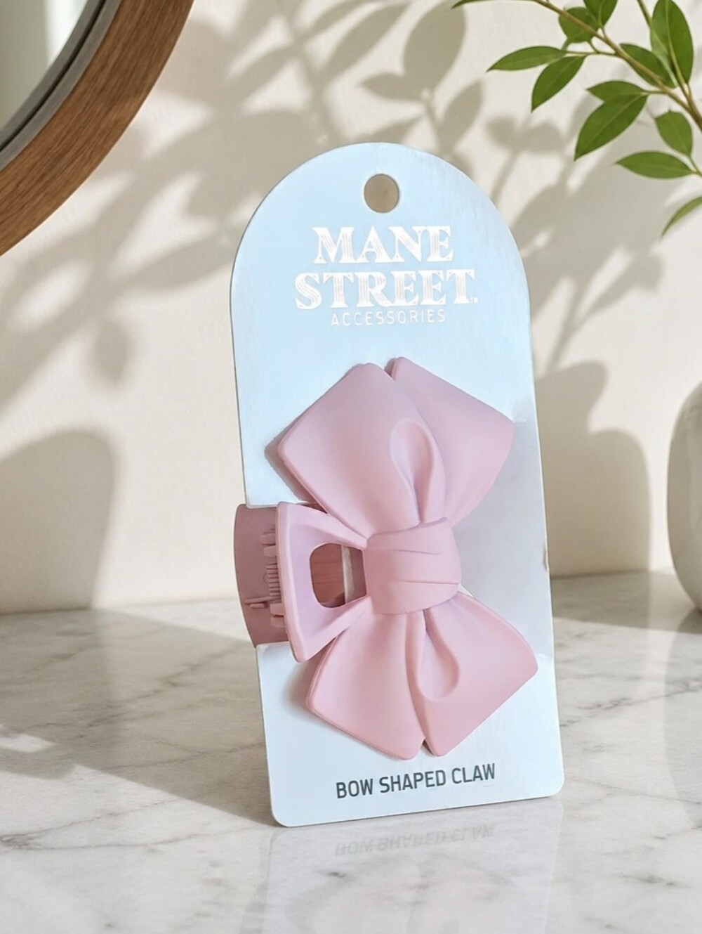 🫟 Bow Hair Clip Pink NIP